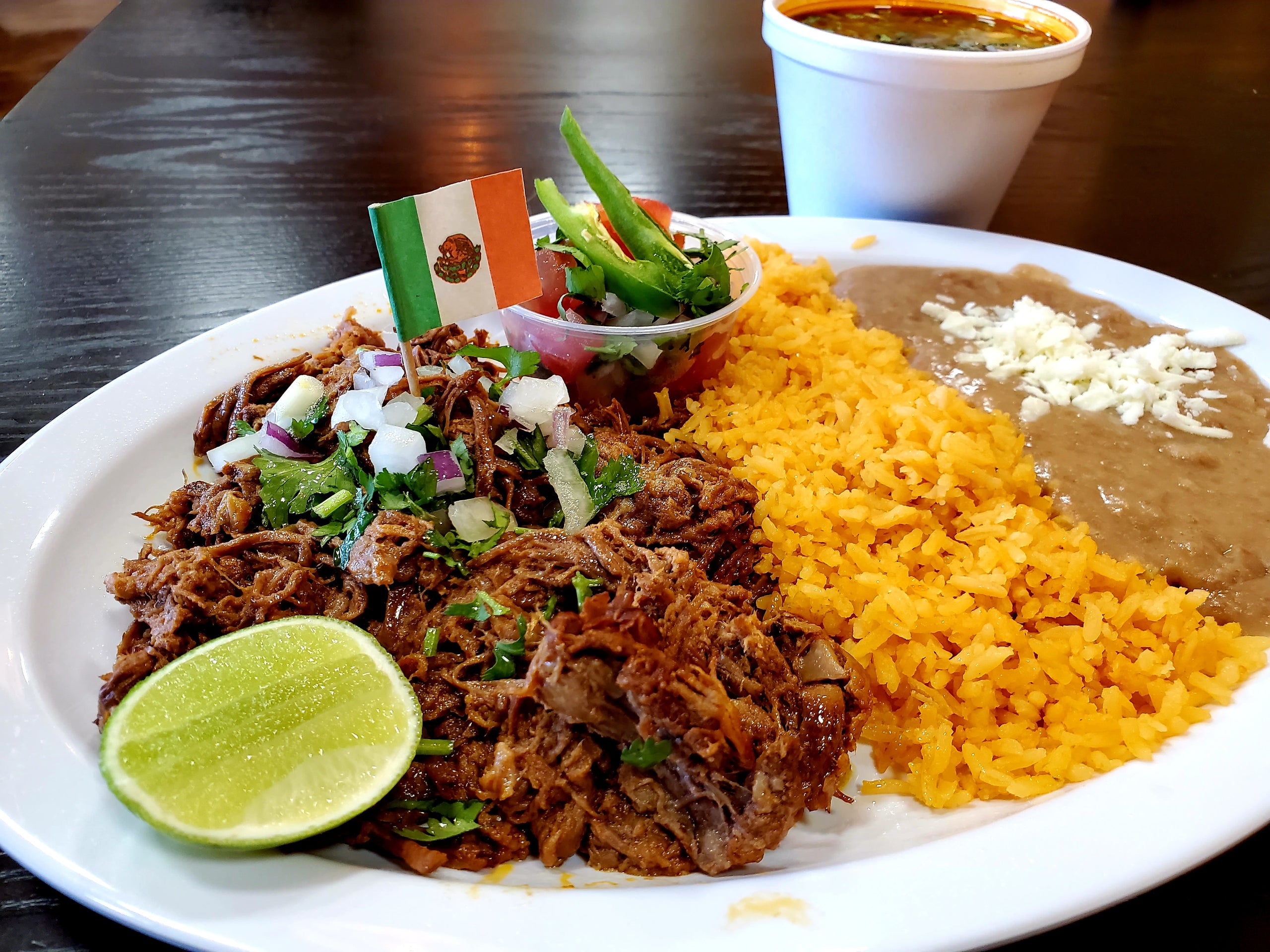 Birria Dinner Sabor De Mi Tierra Mexican Grill
